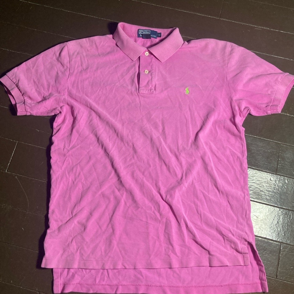 Pink polo Ralph Lauren